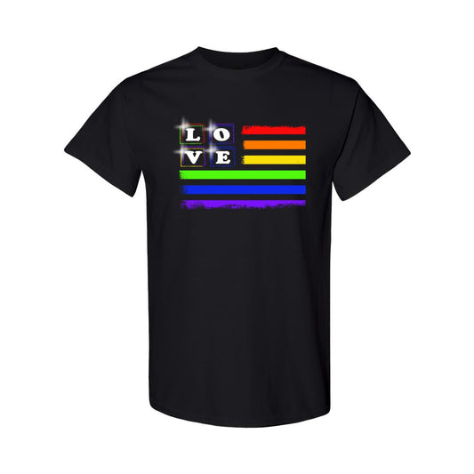 KrazyRychVybes LGBTQ+ Unisex Short-sleeved Graphic Cotton T-Shirt